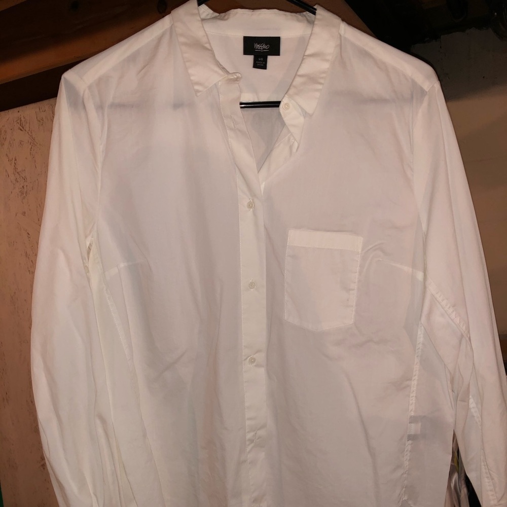 white button up-women’s